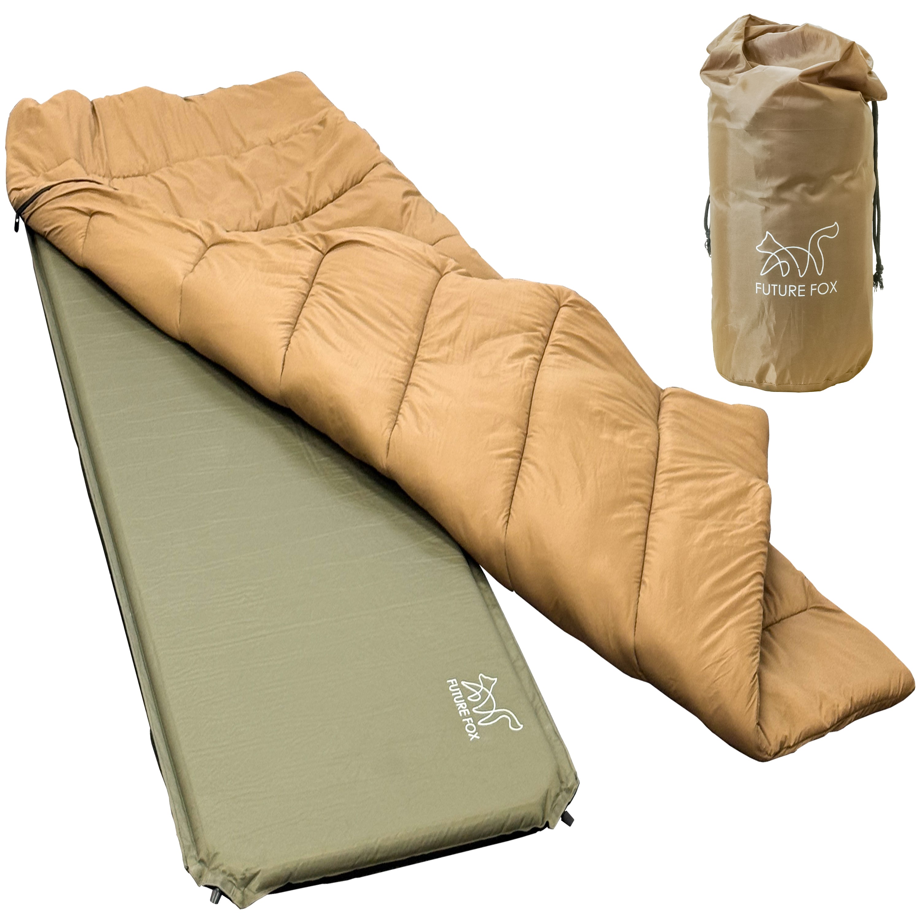 防災】防災用 エアマット一体型寝袋 エアシュラフ｜FUTURE FOX