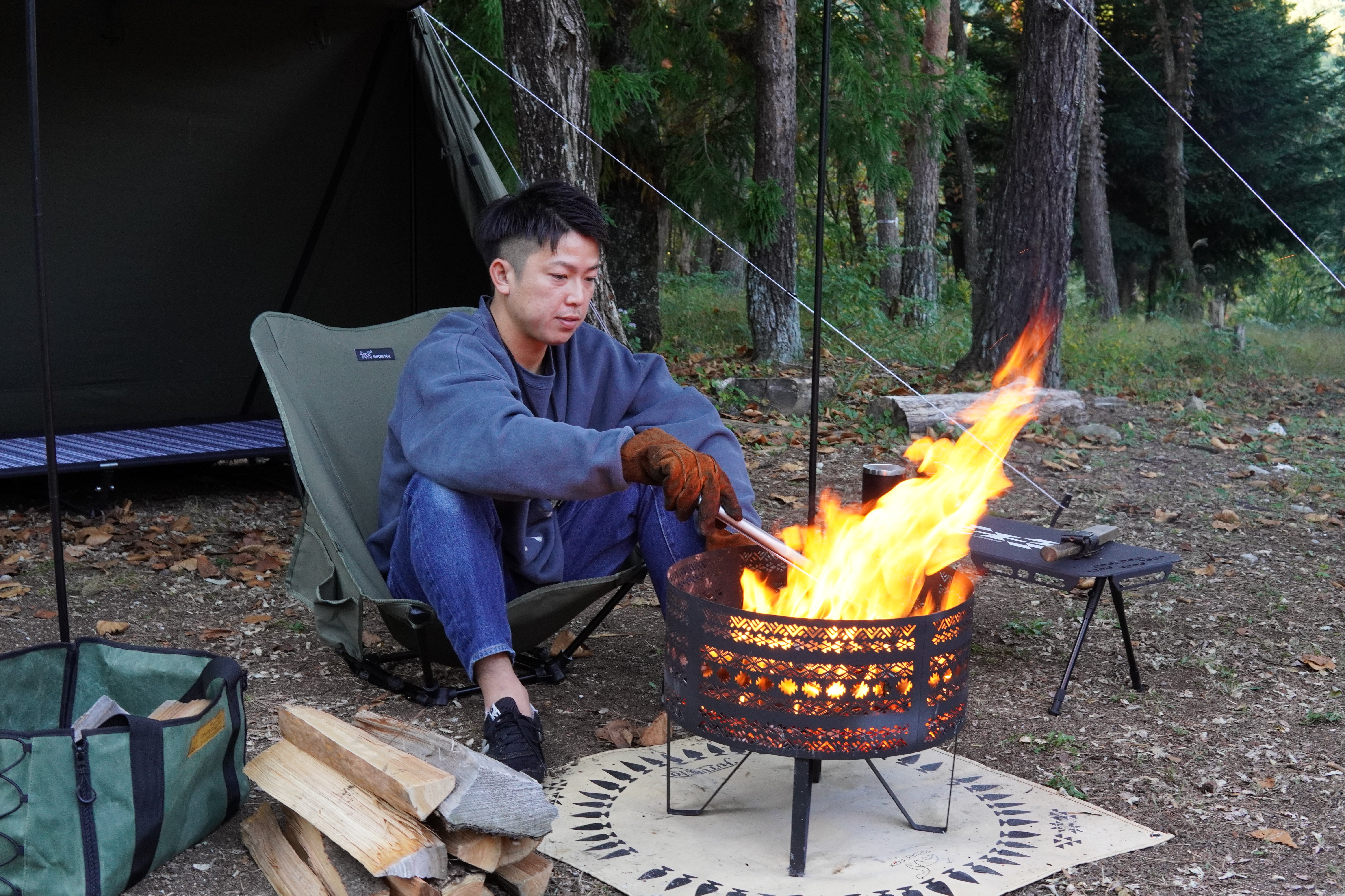 ナバホ柄 焚き火台｜FUTURE FOX – FUTURE FOX-OUTDOOR