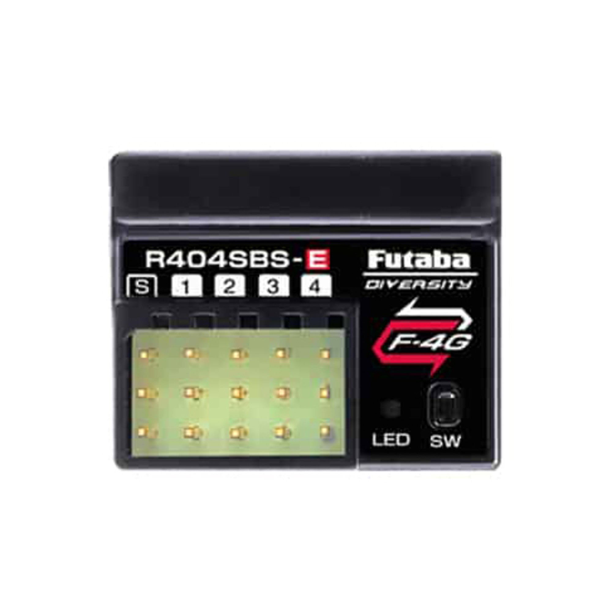 R404SBS-E 4-Channel (PWM) Surface Receiver with S.BUS for