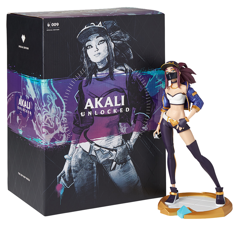 K/DA アカリ UNLOCKED スタチュー | リーグ・オブ・レジェンド（LoL