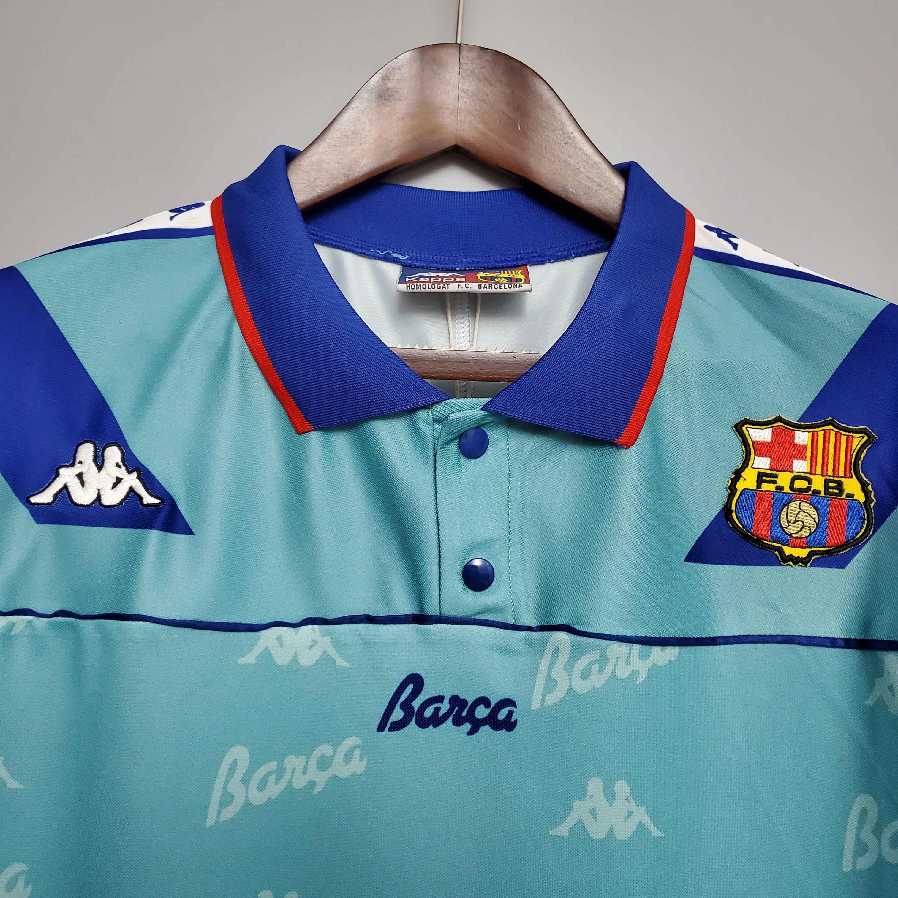 FC Barcelona Away Retro Shirt 1992-95 – Fútbol Club Vintage