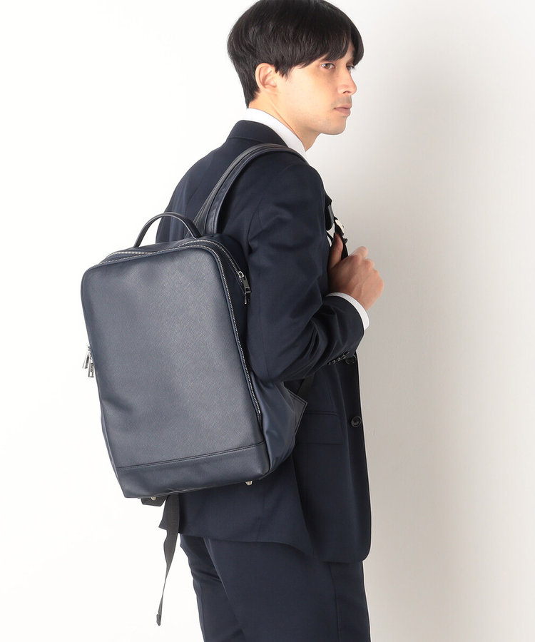 サフィアーノ型押し リュック（47-89XE04-203）｜コムサイズム（COMME