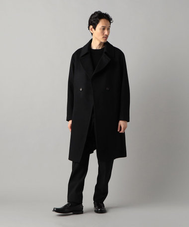 ウールカシミヤビーバー ベルテッドオーバーコート（59-10WI02-204