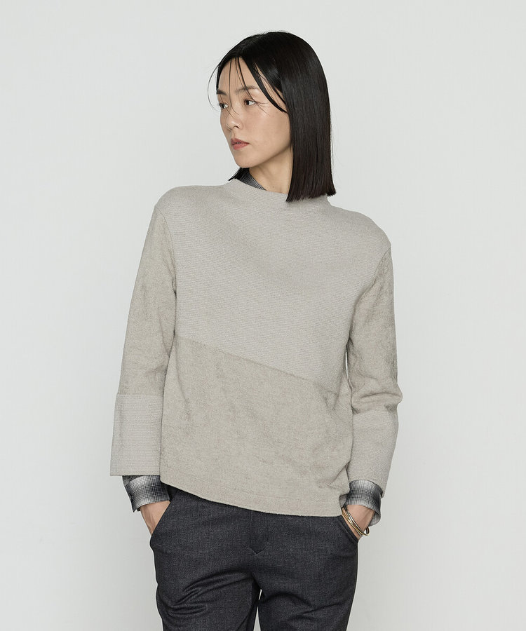 アパルトモン GMTE '65 プリント グレー セーター アパルトモン GMTE