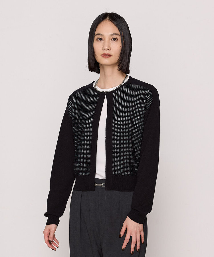 ラメタック カーディガン（15-54II09-204）｜コムサ（COMME CA