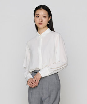 トリアセジョーゼット シャツ（15-73HK02-205）｜コムサ（COMME CA