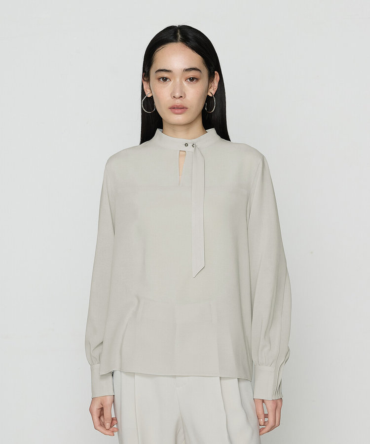 フィネスボイル 長袖ブラウス（15-02HK09-205）｜コムサ（COMME CA