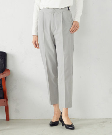 セットアップ対応】ウォッシャブル TEXBRID(R) テーパードパンツ（12