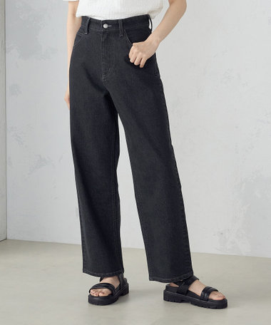 デニム ベーシックストレートパンツ（38-52PI53-204）｜コムサモデルズ