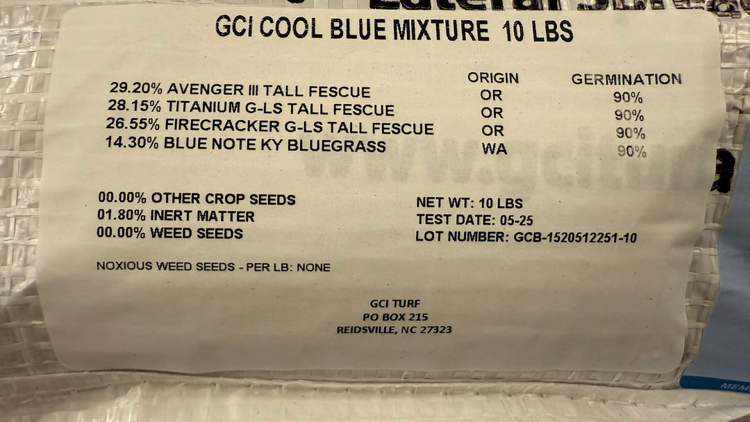 GCI Turf Cool Blue Grass Seed – GCI Turf Academy