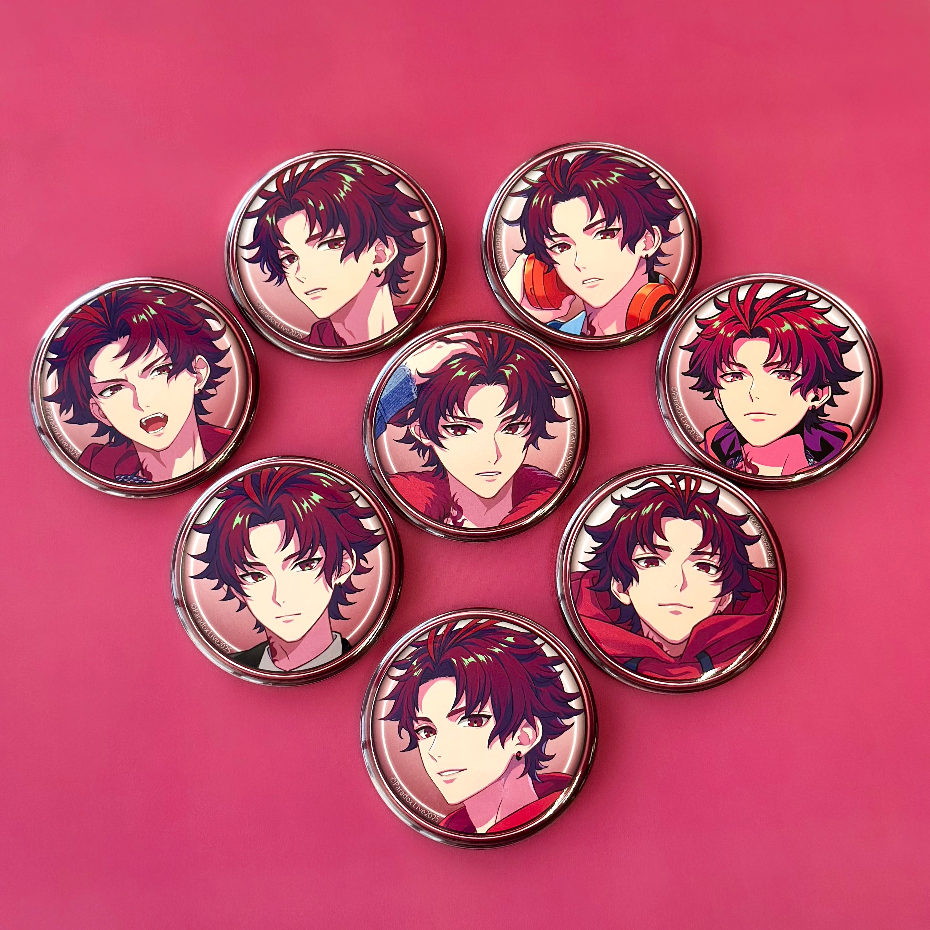 Paradox Live アーティスト別缶バッジ 朱雀野 アレン Ver.B