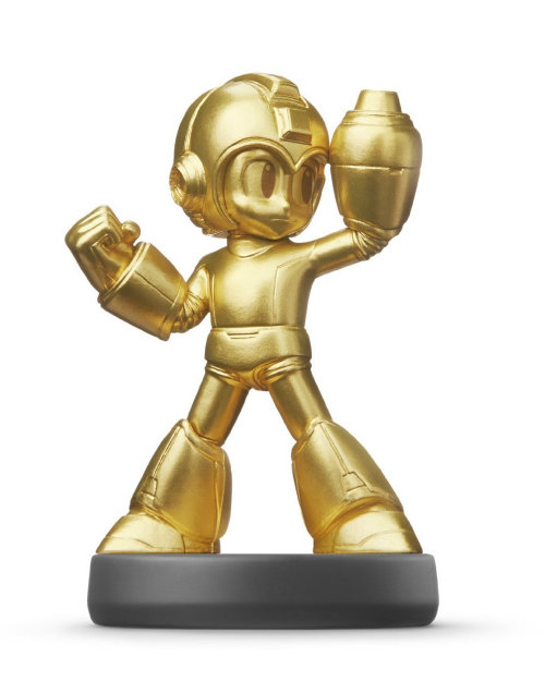 アミーボに、ロックマン ゴールドVer.登場。海外ではクラシックス