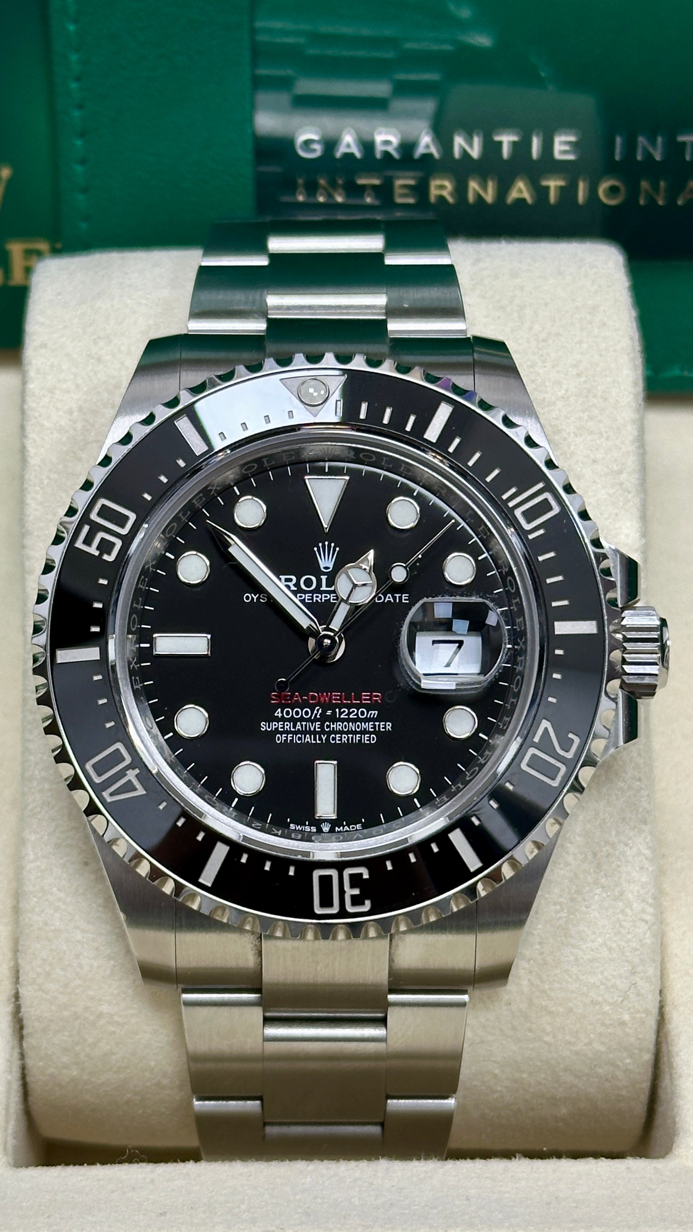 Rolex Sea-Dweller 43mm 126600 Black Dial | New 2025