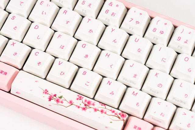 Varmilo 73 Sakuraレビュー｜かわいさ満点のキーボード｜ゲーミングPCログ