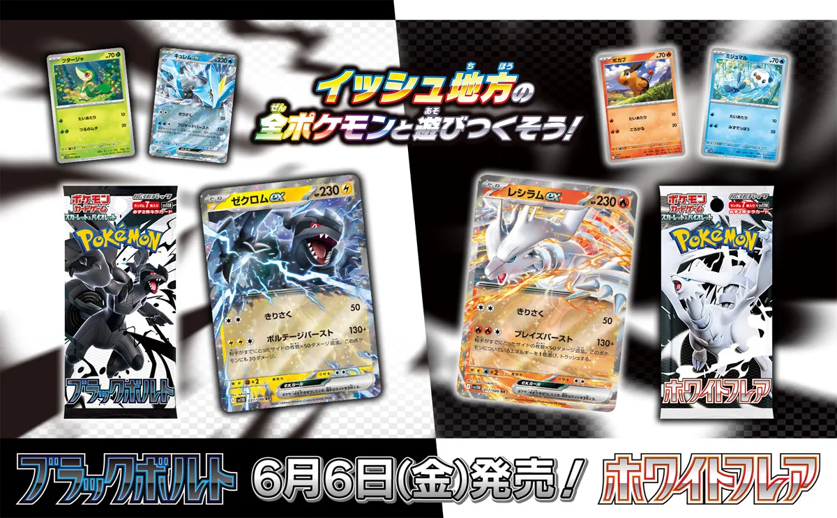 ブラックボルト』『ホワイトフレア』全国販売一覧（発売日当日・抽選