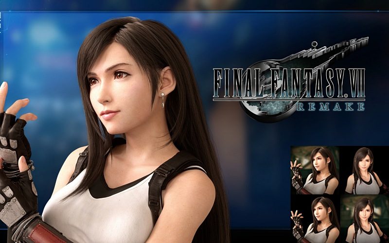 ファイナルファンタジーVII リメイク』ティファの壁紙＆アバターが配信