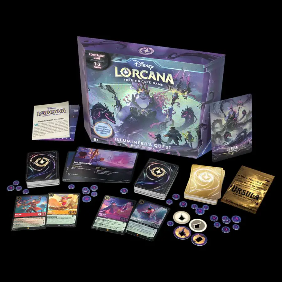 Latest Disney Lorcana TCG set, Ursula's Return, announced, along