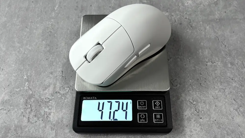 AIM1 時雨を徹底レビュー｜尻高で約45gの国産ゲーミングマウス