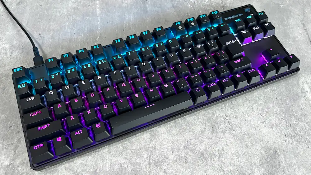 SteelSeries Apex Pro TKL（2023） を徹底レビュー｜型落ちだが優秀な