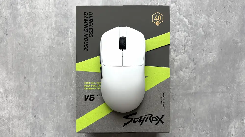 SCYROX（サイロックス） V6を徹底レビュー｜約1万で買える40g