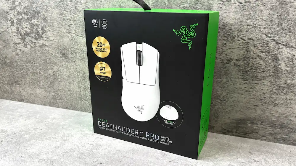 Razer DeathAdder V4 Proを徹底レビュー｜56gと軽量化された人気エルゴ