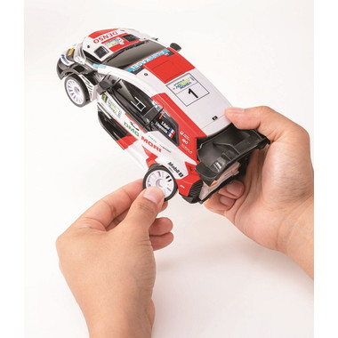 JRVC107-WH 1/24トヨタ Gazzo Racing WRTヤリスラリーレーシングカー