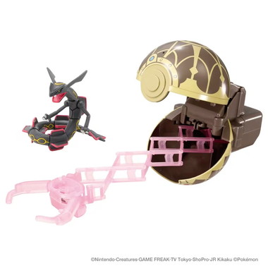 モンコレ ポケトルゼ 黒いレックウザ（いにしえのモンスターボール