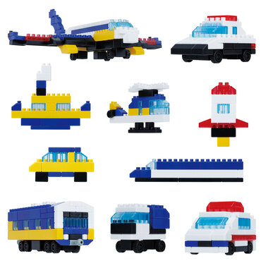 ND-17 ダイヤブロック いろんなのりもの | 玩具卸売 カワダオンライン