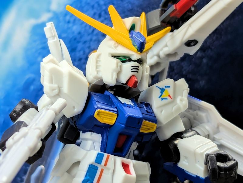 玩栗犬と、MSアンサンブル Ver. FUKUOKA RX-93ff vガンダム | 玩栗犬