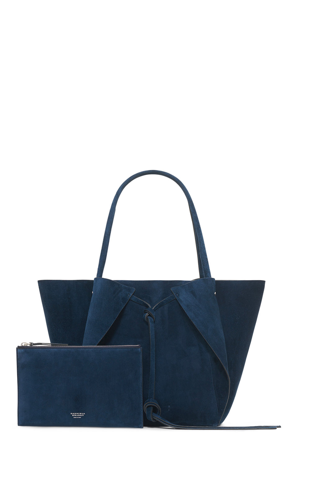 Marija Tote Bag in Navy Suede – Gabriela Hearst