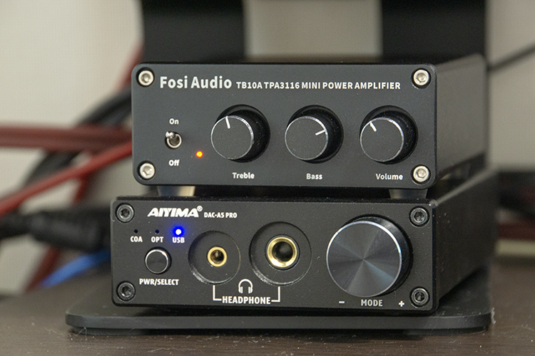 Fosi Audio TB10A レビュー】小さくて力強く機能も十分なパワーアンプ