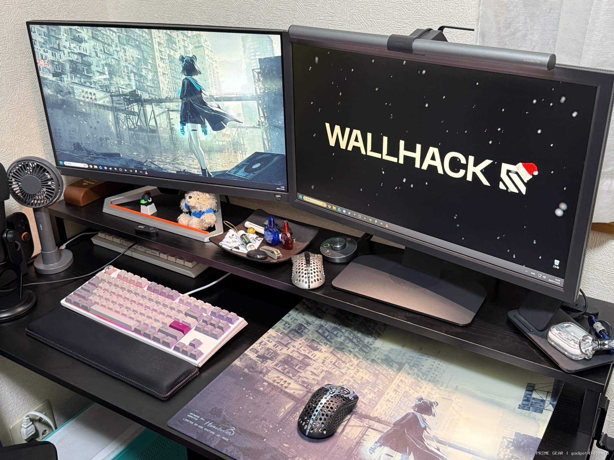 第5世代「Desolate Yume Wallhack SP-005」はガラスマウスパッドの正当