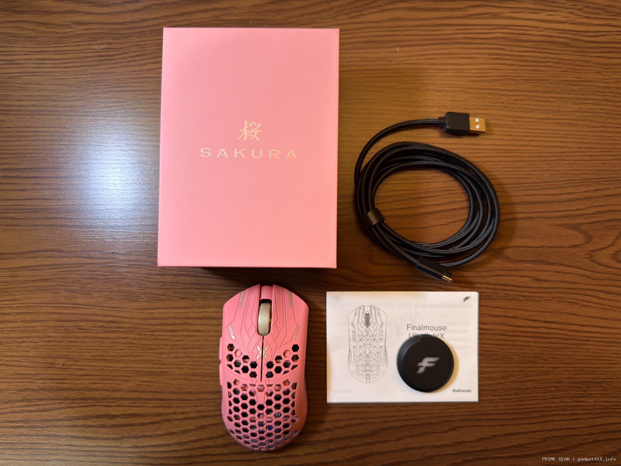 finalmouse ULX Sakura】桜×漢字の限定モデルを実機レビュー｜使い心地