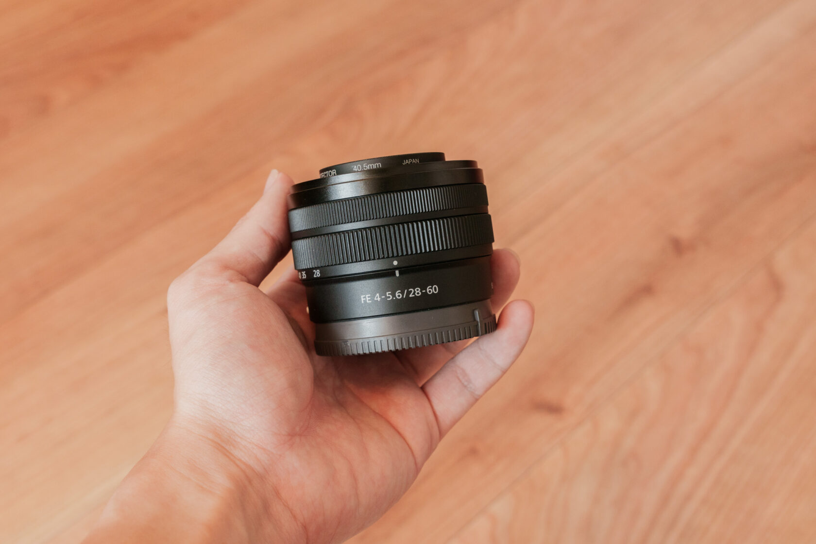 コンパクトでお散歩レンズに最適。ソニー『SEL2860 FE 28-60mm F4-5.6