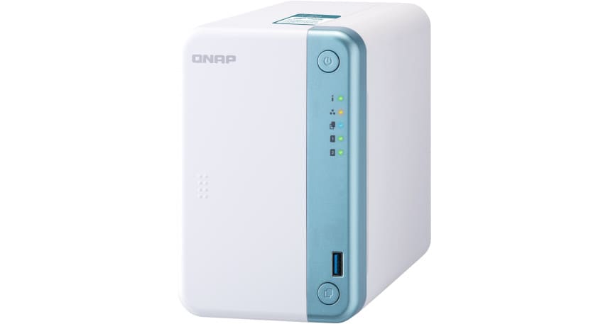 多くを求めない人向け。 QNAP「TS-451D2」はIntel搭載4ベイNASの下位