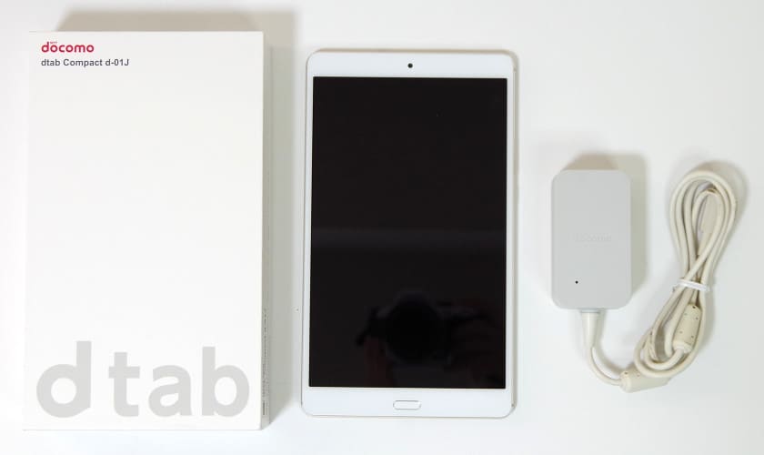 レビュー】 Docomo「dtab Compact d-01j」は2年半前のモデルだけど