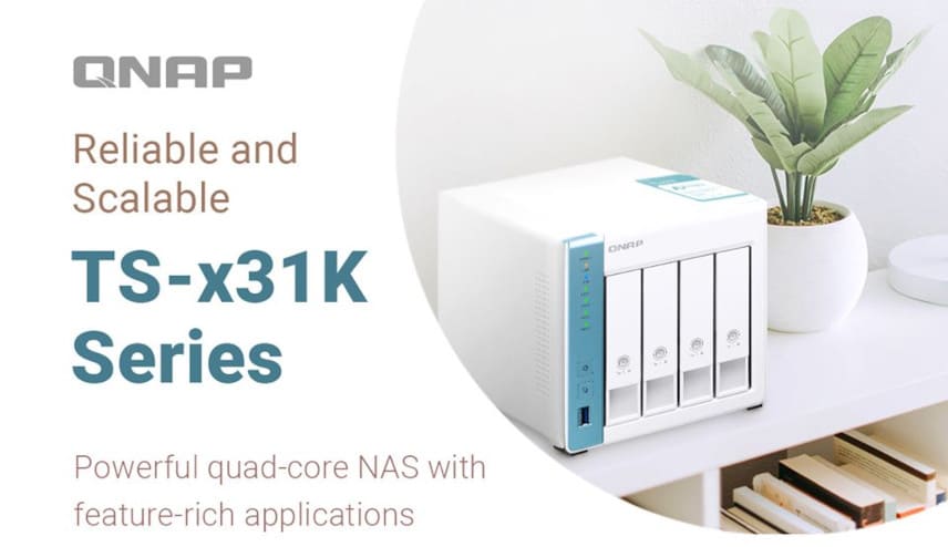 鍵が付いたよ。QNAP「TS-431KX」は4コアCPUの10GbE SFP+搭載4ベイNAS