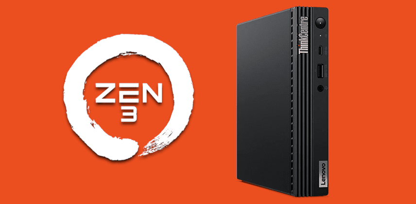 ひっそり販売開始。Lenovo「ThinkCentre M75q Tiny Gen2」にRyzen 5000