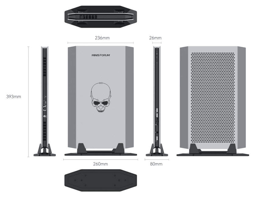 めっちゃ薄い！MINISFORUM「NUCXI5/I7」は11万円台からのRTX 3060/3070