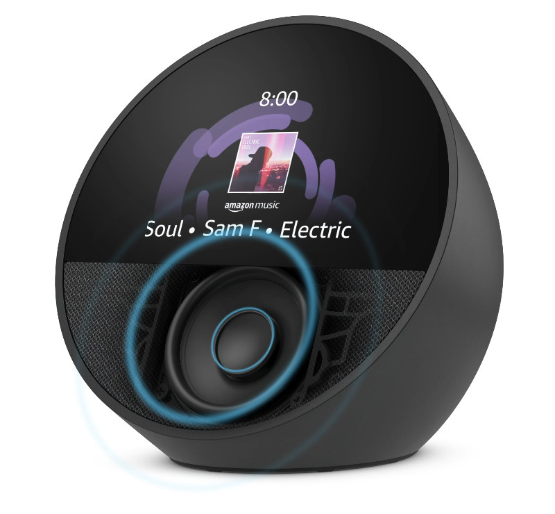 画面が丸から四角に。Amazon「Echo Spot」の2代目が登場。2.83インチの