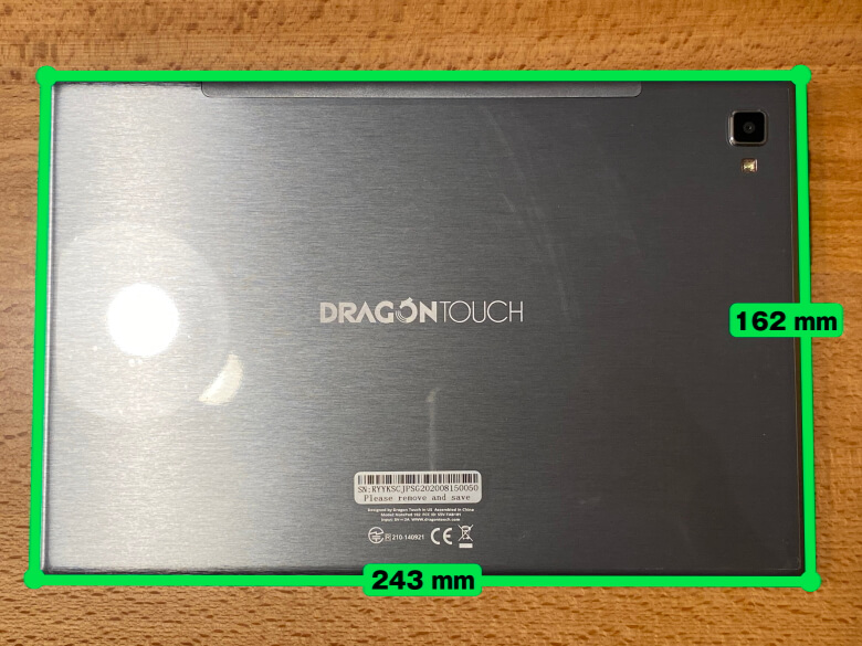 Dragon Touch NotePad 102 レビュー】大画面ディスプレイと大容量