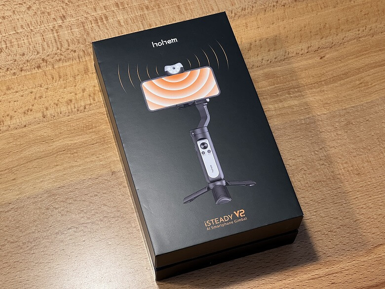 hohem iSteady V2 レビュー】ショート動画撮影に最適！スマホを挟む