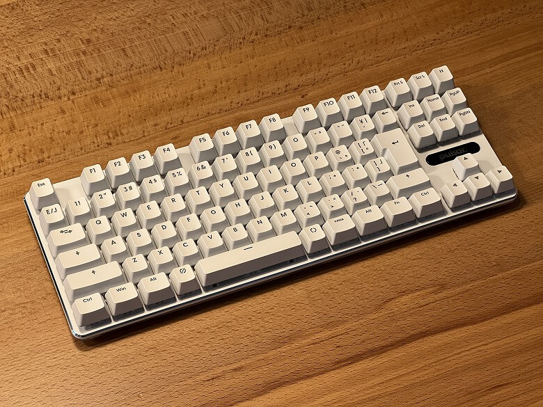 Pulsar PCMK JIS TKL Keyboard レビュー】スイッチを選んで打鍵感を