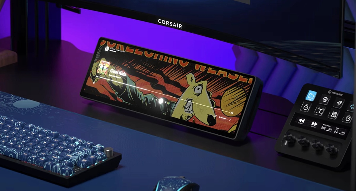 Corsair's new Xeneon Edge 14.5 multifunction display