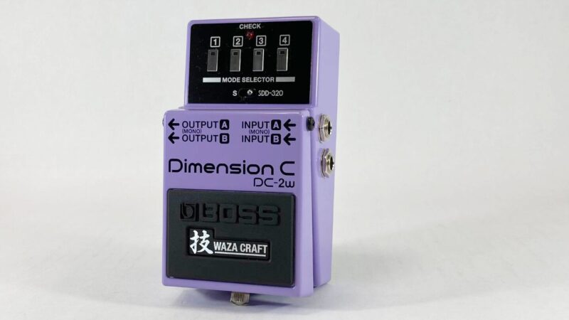 レビュー】BOSS DC-2W Dimension C｜音に立体感をプラス｜GAINMAG