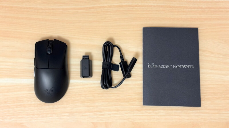 キュッとコンパクトに】Razer DeathAdder V3 HyperSpeed レビュー