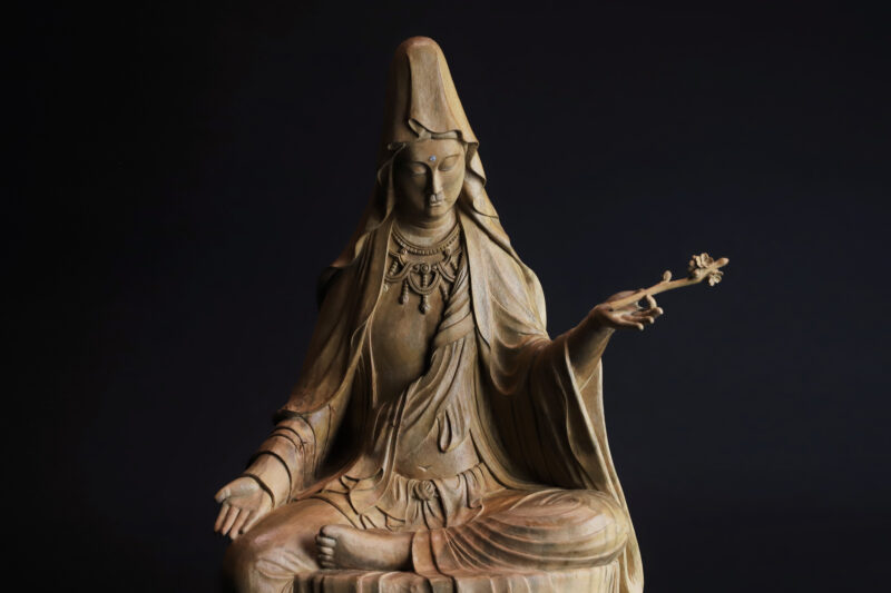 新作仏像 マリア観音像が完成しました〇 | 京都の仏師 宮本我休（GAKYU