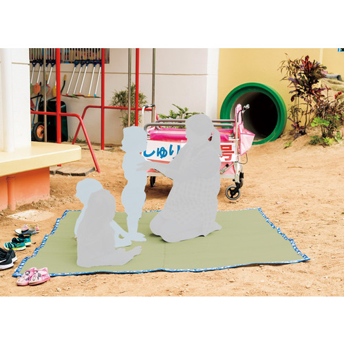 屋外でも使えるゴザシート2畳|学研の保育用品