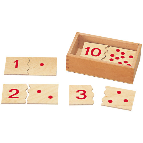 モンテッソーリ教具 算数教育|木製数字あわせ|学研の保育用品