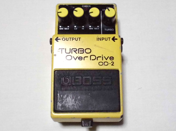 BOSSのOD-2の中古価格と特徴！エフェクター使用レビュー